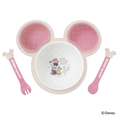 離乳食 食器 セットワンプレート ベビー ディズニー ミニーマウス画像