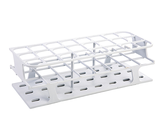 一体成型試験管立て（24穴） 白 30φmm画像