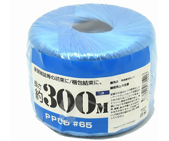 PP玉巻ひも　300m　青画像