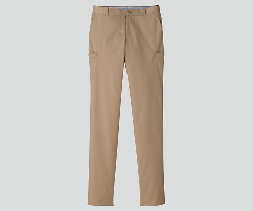 メンズストレッチウエストリブパンツ ベージュ L