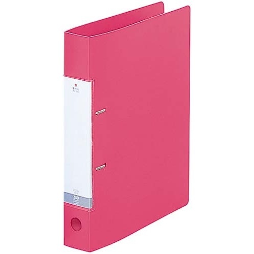 Ｄリング２穴ファイル　赤Ａ４縦背幅４６ｍｍ画像