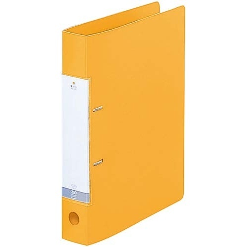 Ｄリング２穴ファイル　黄Ａ４縦背幅４６ｍｍ画像