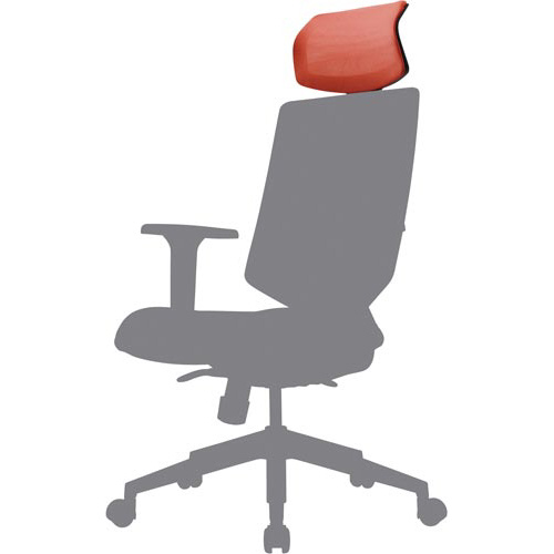 Ｔ３０チェア用　オプションヘッドレスト　オレンジ画像