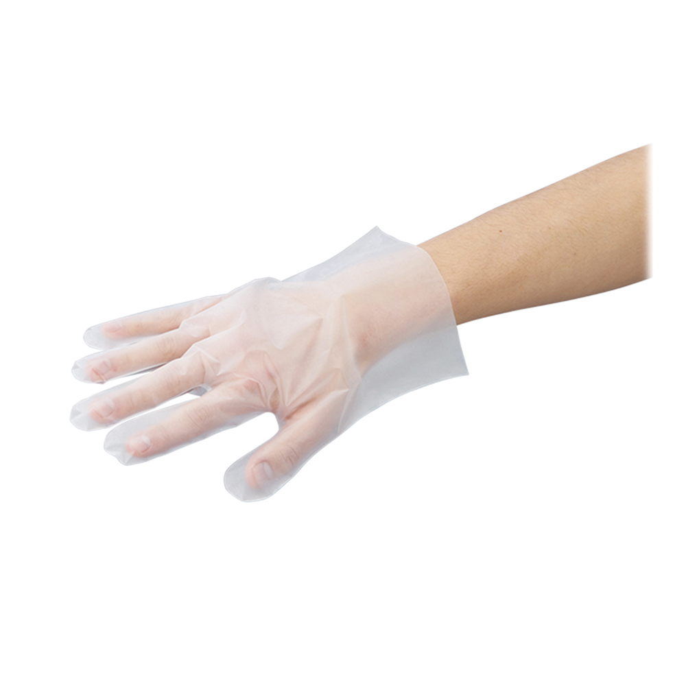 ナビロールポリエチ手袋（外エンボス加工）L　100枚入画像