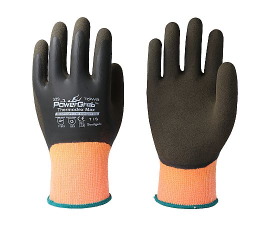 防寒天然ゴムコート手袋 PowerGrab ThermodexMax S画像