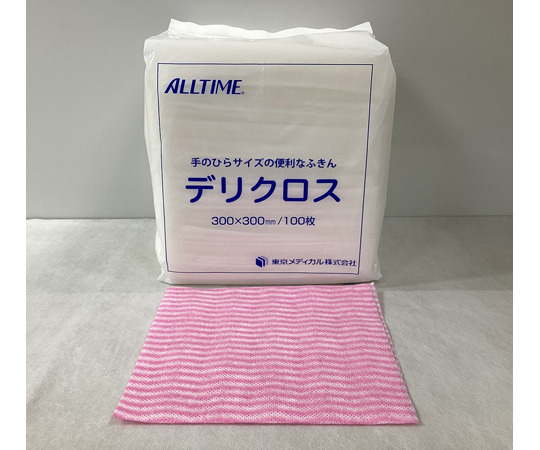 デリクロス ピンク 30×30cm 1ケース(100枚×18袋入)
