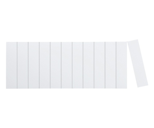 マグタッチ ラベルライター対応シート ハーフカット 白 1袋（24片入）画像