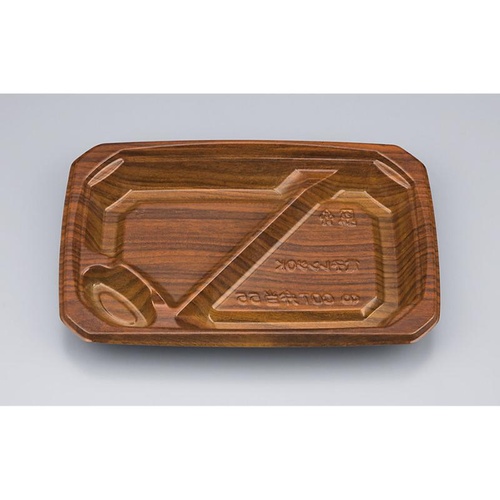 シーピー化成 弁当容器 COT弁当55 栓木 本体(N)画像