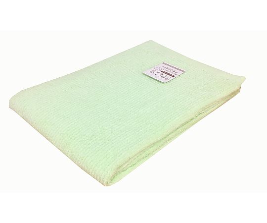 大判バスタオル 無撚糸リブカラー 70×140cm GREEN 1セット（10枚入）画像
