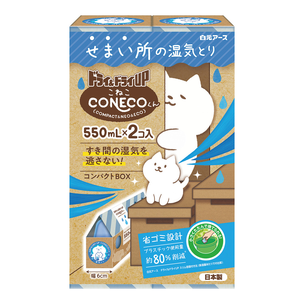 ドライ＆ドライUP CONECOくん 2個入画像