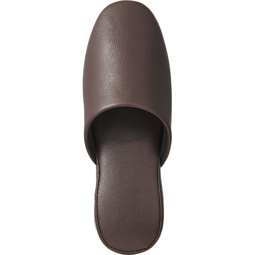 PVCｽﾘｯﾊﾟ 前とじ Mｻｲｽﾞ ﾌﾞﾗｳﾝ 1ｾｯﾄ(5足)画像