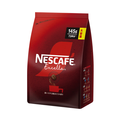 ネスカフェ　エクセラ　つめかえ用袋　１４５ｇ×３画像