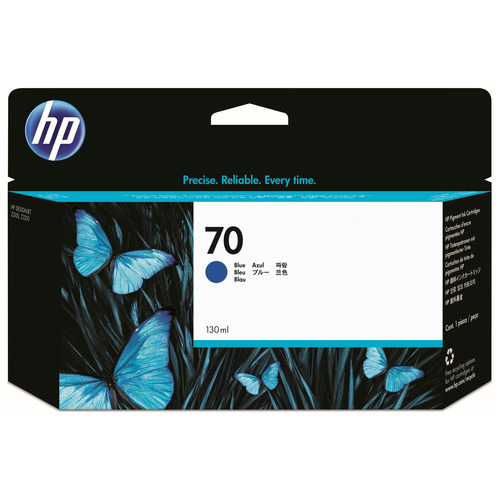 HP70 ｲﾝｸｶｰﾄﾘｯｼﾞ ﾌﾞﾙｰ 130ml 顔料系 C9458A 1個画像
