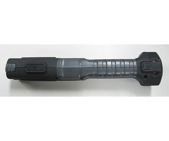 [単3x4本]作業灯/LED(マグネット・フック付) 磁石付きの作業灯が横向きに置かれ、フックが垂れ下がっている状態