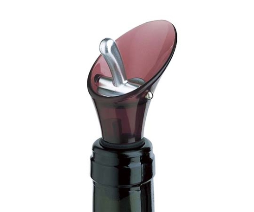 カラー ワインストッパー&ポアラー ワインレッド 8302画像