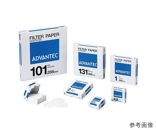 定性濾紙No.101　20mm×35mm　100枚入画像