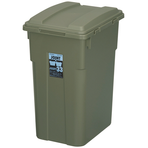 TONBO 連結ｶﾗｰ分別ﾍﾟｰﾙ 33L ｶｰｷｸﾞﾘｰﾝ 1台画像