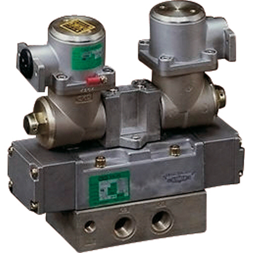 ﾊﾟｲﾛｯﾄ式 防爆形5ﾎﾟｰﾄ弁 4Fｼﾘｰｽﾞ(ﾀﾞﾌﾞﾙｿﾚﾉｲﾄﾞ) 1台画像