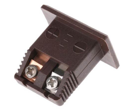 熱電対コネクタ　ミニチュアパネルソケットコネクタ　Tタイプ　ミニチュア