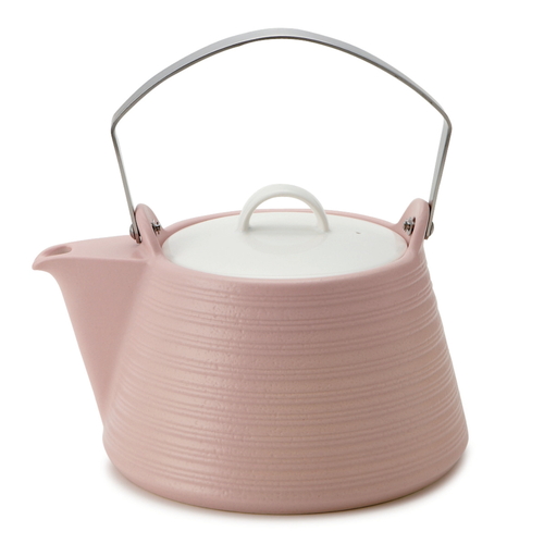 ケトル サーマテック 2L 陶器製 IH対応 ピンク
