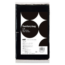 ｻﾆﾀﾘｰﾊﾞｯｸﾞ 黒 1ｾｯﾄ(3000枚:50枚×60ﾊﾟｯｸ)画像