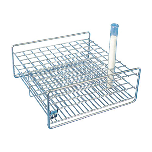 ｽﾃﾝﾚｽ製試験管立16.5mm50本立 1個画像