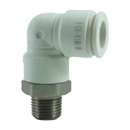 ﾀｯﾁｺﾈｸﾀｰﾌｧｲﾌﾞ ﾒｲﾙｴﾙﾎﾞ(ﾎﾜｲﾄﾎﾞﾃﾞｨｰ)8mm･R1/8 1個画像