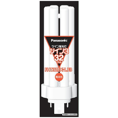 ﾂｲﾝ蛍光灯 ﾂｲﾝ3 32W形 電球色 1個画像