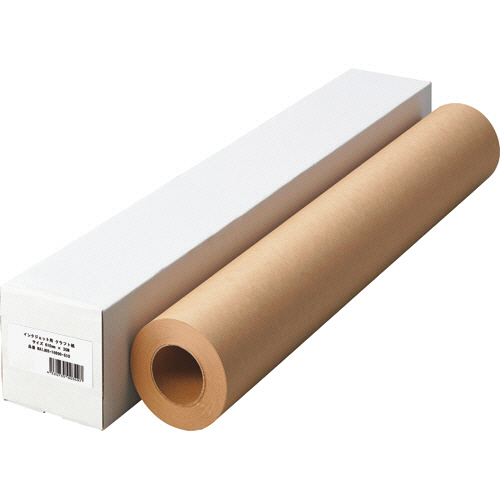 ｲﾝｸｼﾞｪｯﾄﾌﾟﾘﾝﾀ用 ｸﾗﾌﾄ紙ﾛｰﾙ 610mm×30m 紙管2ｲﾝﾁ 1本画像