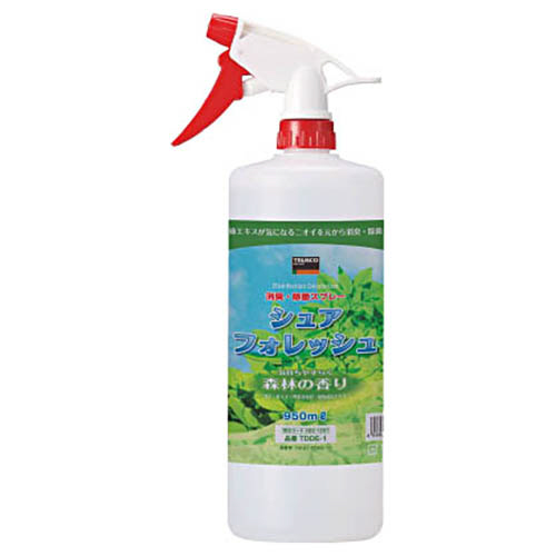 除菌･消臭剤ｼｭｱﾌｫﾚｯｼｭ ｽﾌﾟﾚｰﾀｲﾌﾟ 950ml 1本画像