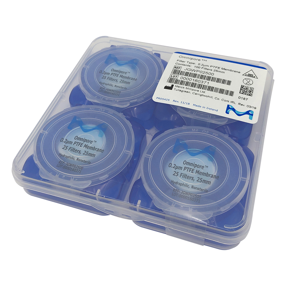 オムニポアTM　メンブレン（水系、溶媒系両用）　0.2μm×φ25mm　100枚入画像