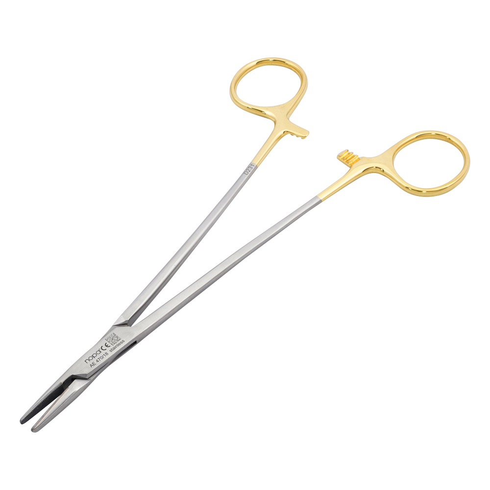 クライルウッド持針器TC　直　180mm