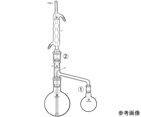 朝比奈氏式液体抽出器画像