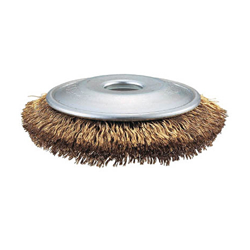 ｴｱｰ工具用ﾍﾞﾍﾞﾙﾌﾞﾗｼ(真鍮ﾒｯｷ) 85mm 1個画像