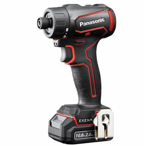 ｴｸﾞｾﾞﾅ 充電ﾄﾞﾘﾙﾄﾞﾗｲﾊﾞｰ ﾋﾞｯﾄﾀｲﾌﾟ 電池ｾｯﾄ 10.8V 2.0Ah 赤 1台画像