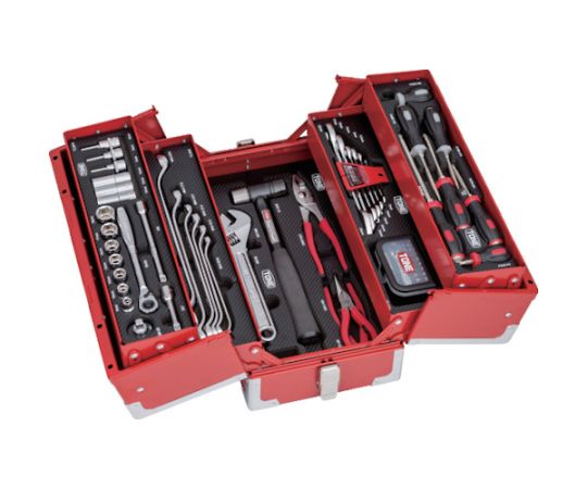 整備用工具セット ツールセット（レッド仕様） 間口433×奥行220×高さ240mm画像