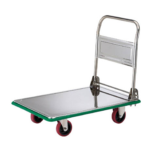 ｵｰﾙSUS製運搬車 折りたたみ式 915×615 省音ｳﾚﾀﾝ車 1台