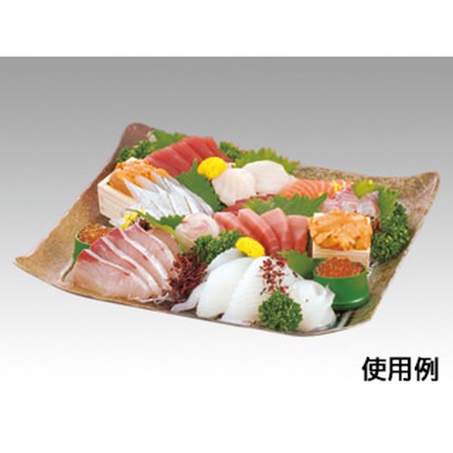 刺身容器 筑後(35)民芸陶器 ニシキ [ケース販売] 上向きに置かれた白い陶器の容器が並んでいる様子