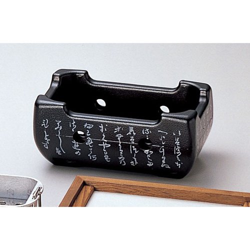 調理器具 M10-808 いろはこんろ 長角 (黒) マイン