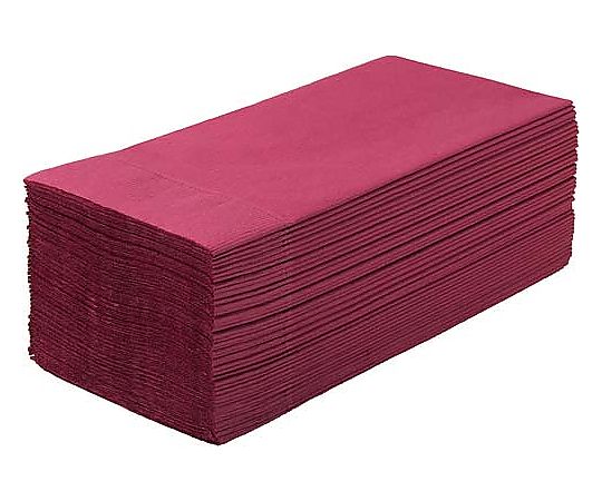 カラーナプキン8折2PLY ワインレッド 50枚入