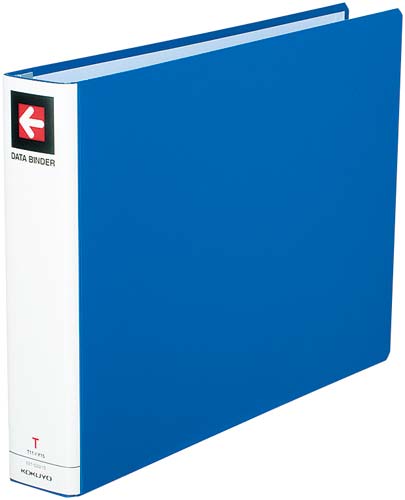 データバインダーＴワイド１１×１５　２２穴青１０冊画像