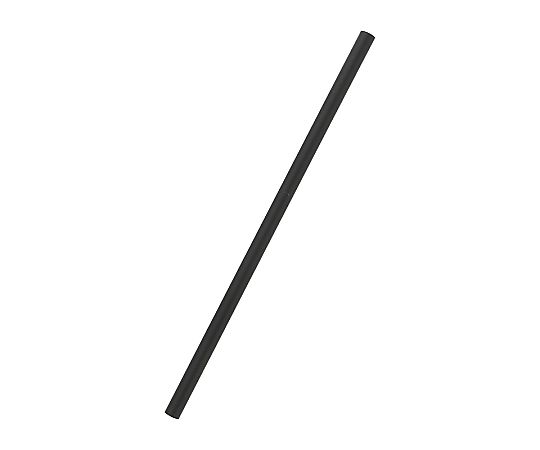 ストレートストロー 8×21 黒 300本 (個包装なし)