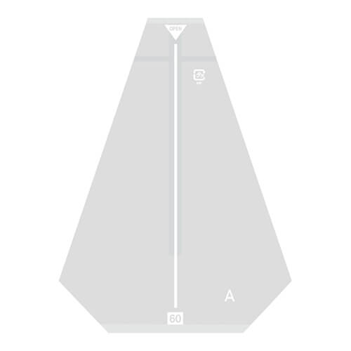 HEIKO サンドイッチ袋 60 イージーカット ライン白 100枚画像