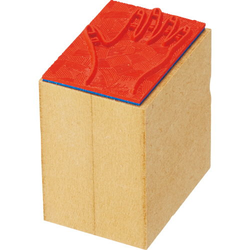 医学ｺﾞﾑ印 手の甲･左 小判 1個画像