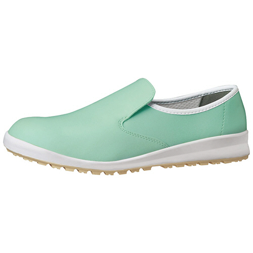 超耐滑作業靴 ﾊｲｸﾞﾘｯﾌﾟ H-100C ｸﾞﾘｰﾝ 27.5cm 1足画像