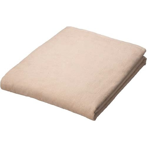 業務用スレン染めベッドサイズタオル　ベージュ　５枚画像