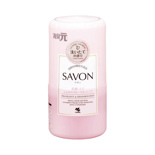 消臭元ＳＡＶＯＮ　ふんわりフローラルソープ×４画像