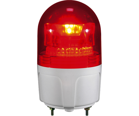 中型LED回転灯　ニコフラッシュ　DC12V　赤　回転/点滅切り替え式画像