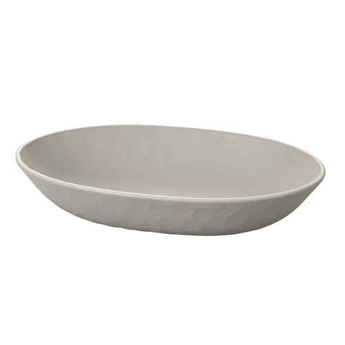 プレート 24cm オーバル tottua グレー画像