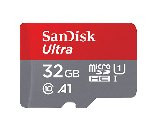SanDisk Ultra microSDHC UHS-Iカード 32GB画像